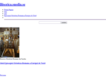 Tablet Screenshot of biserica.suedia.se